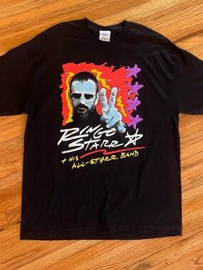 Vintage 2003 Ringo Starr And Band Tour T-Shirt